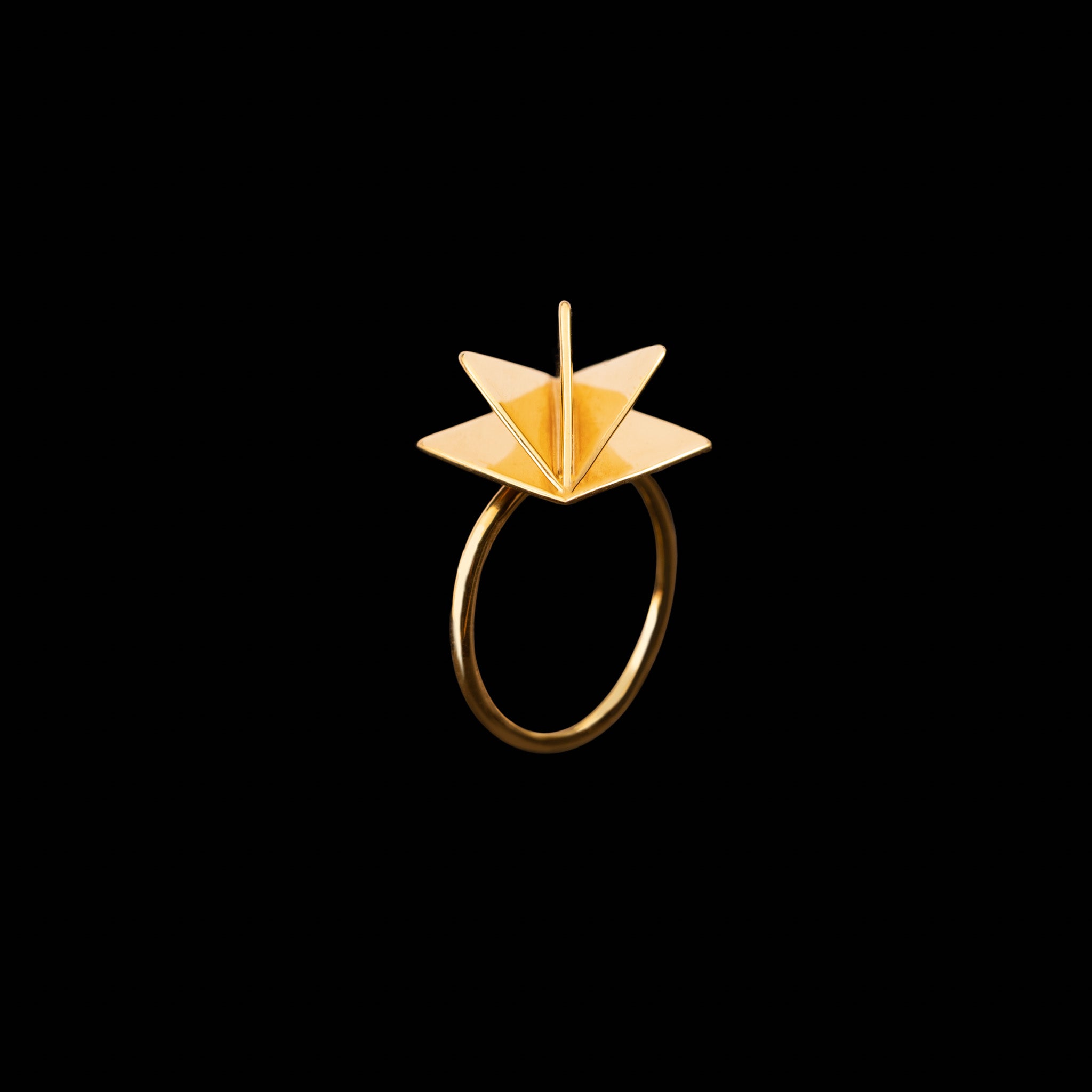 Chrysanthemum Square Ring
