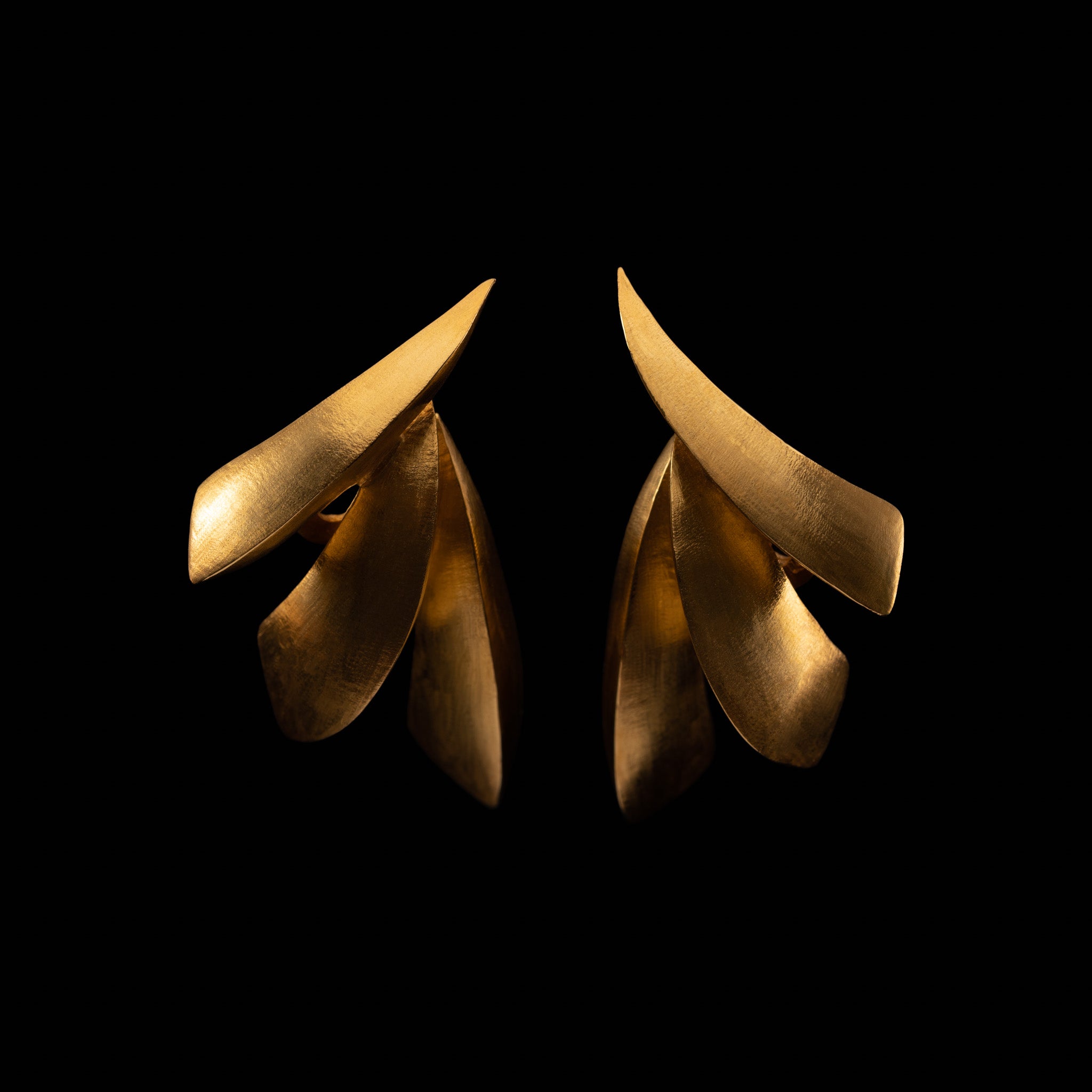 Triple Doric Earrings