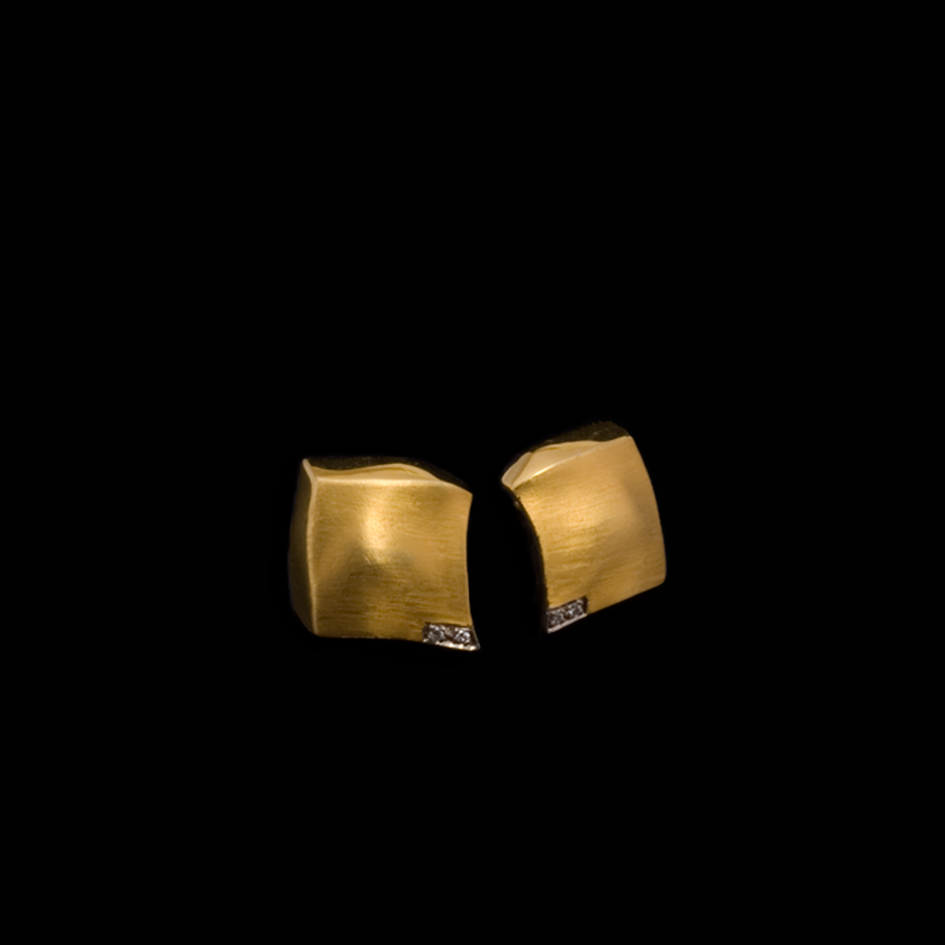 Fat Square Earrings