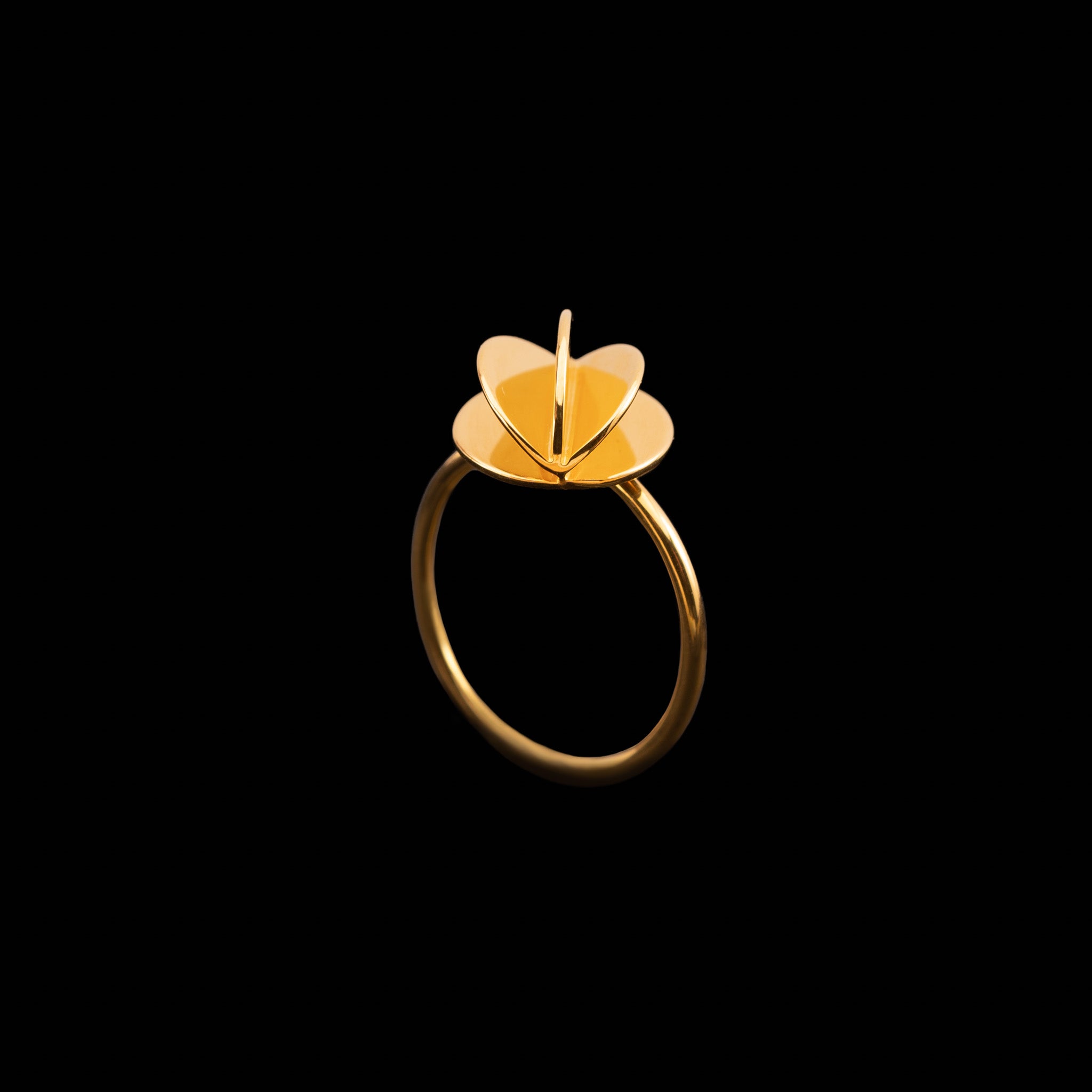 Chrysanthemum Circle Ring