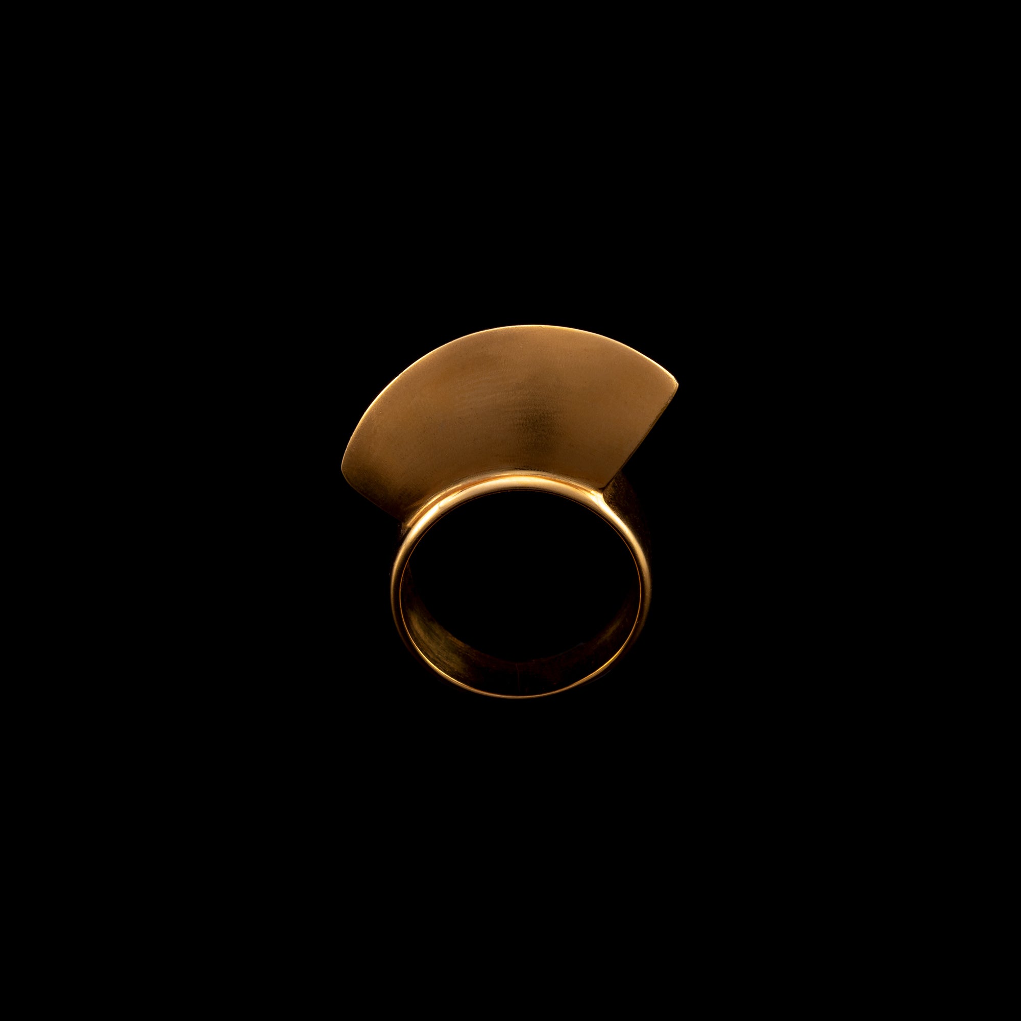Χρυσό Δαχτυλίδι 18Κ Progressive Helmet Ring