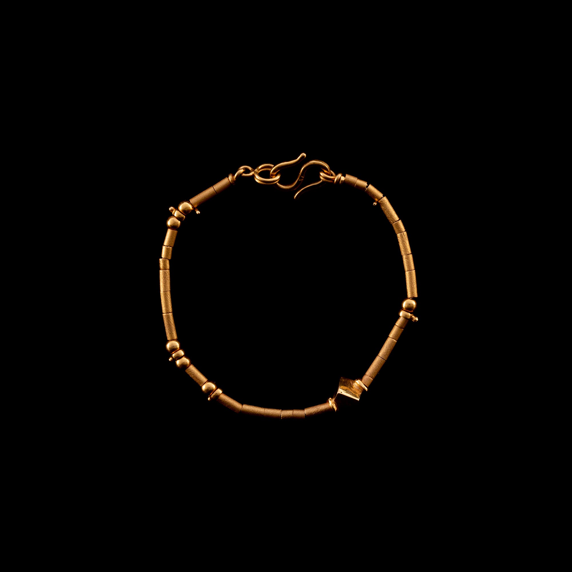 Χρυσό βραχιόλι αλυσίδα 18Κ Yellow Chain Bracelet