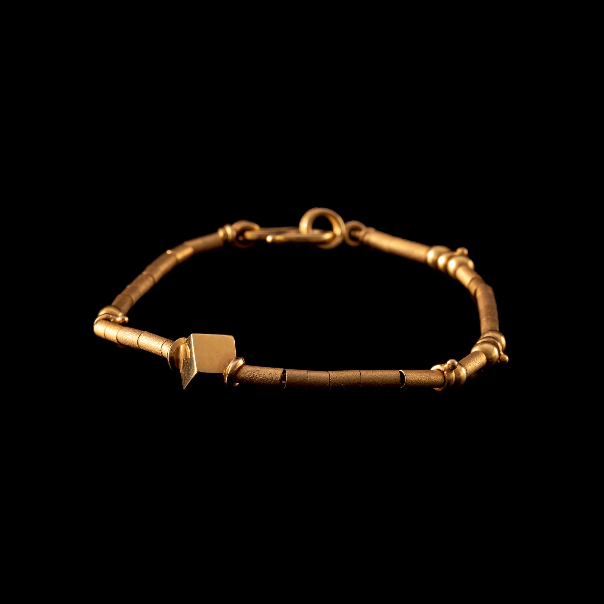 Χρυσό βραχιόλι αλυσίδα 18Κ Yellow Chain Bracelet