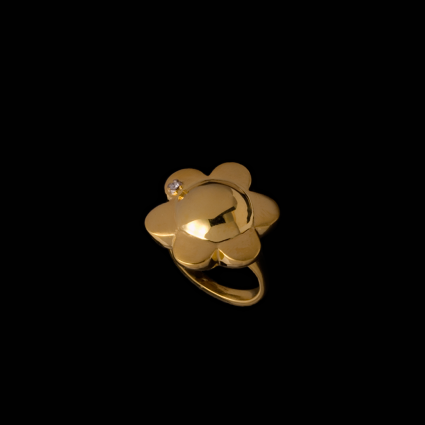 Χρυσό Δαχτυλίδι 18Κ Daisy Ring