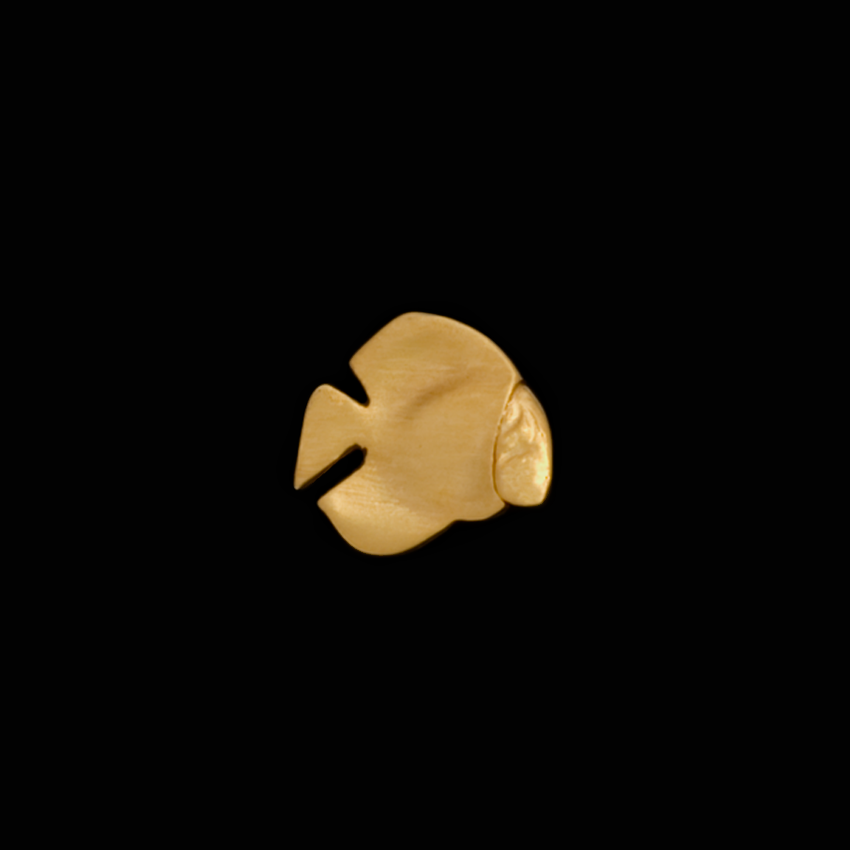 Χρυσό 18K ή Ροζ Χρυσό 9Κ Μενταγιόν Fish Pendant
